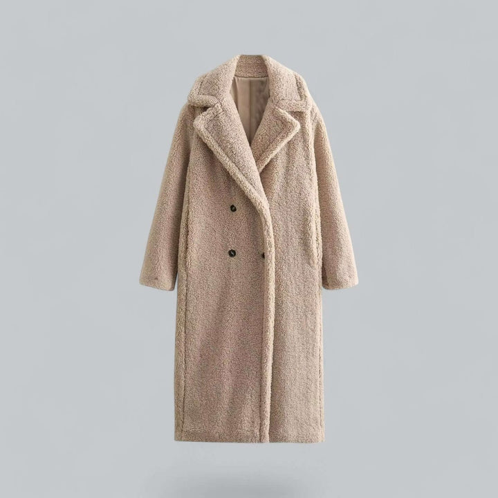 Women's Coat Long Plush Teddy Oversized Winter Coat