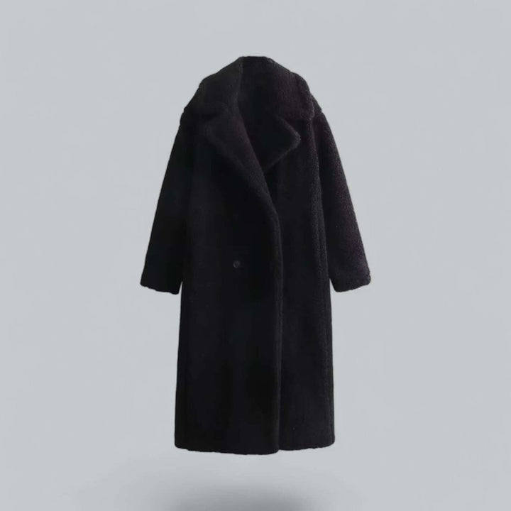 Women's Coat Long Plush Teddy Oversized Winter Coat