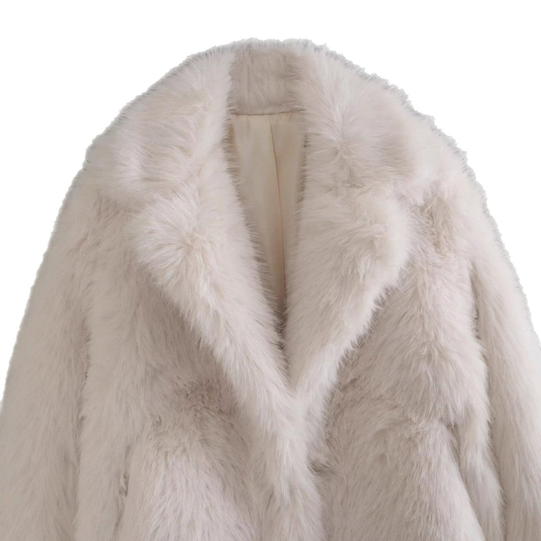Women's Coat Oversized Faux Fur Teddy Winter Jacket