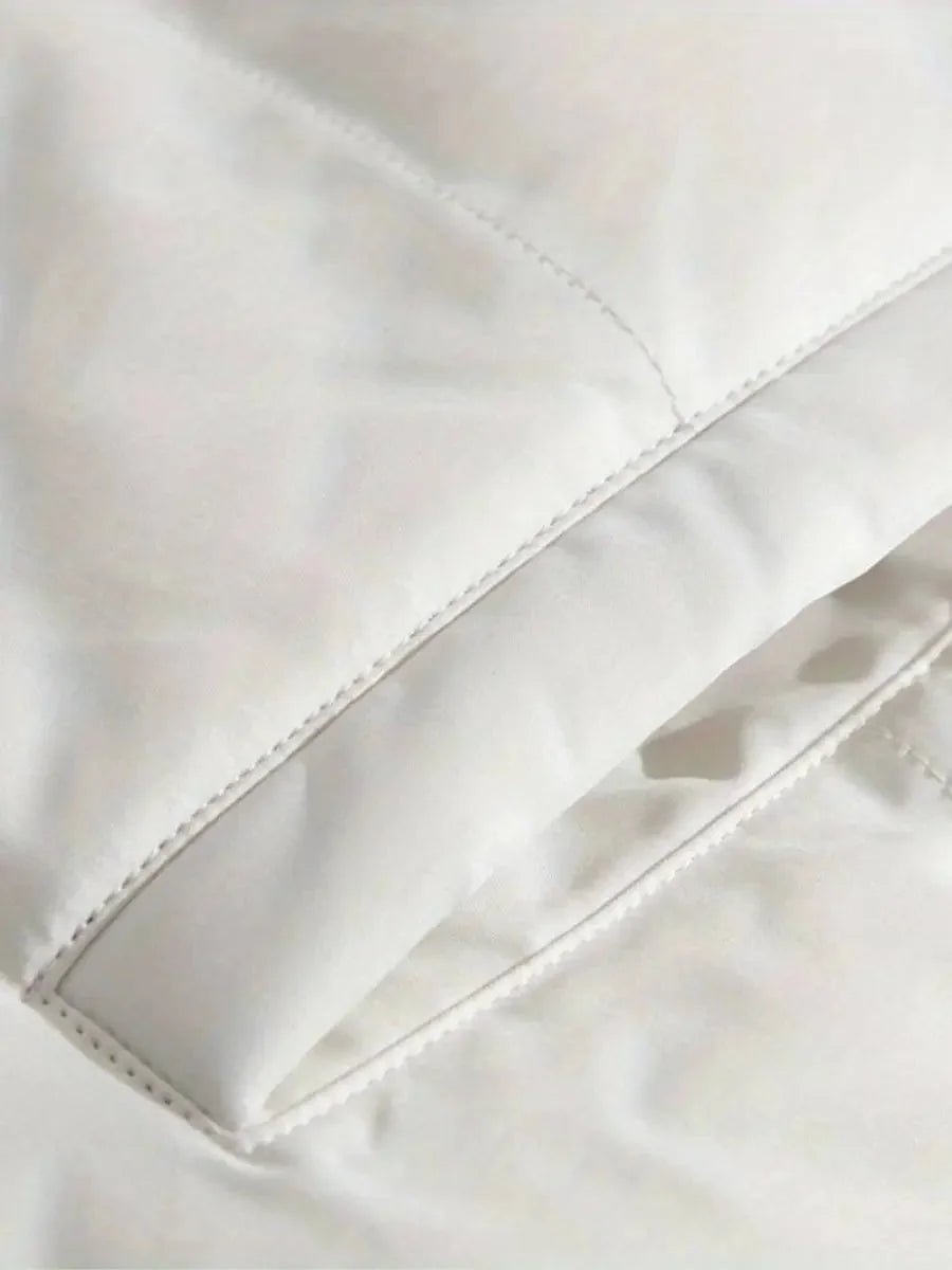 Women's Hooded Fleece-Lined Quilted Ladies Puffer Jacket Coat