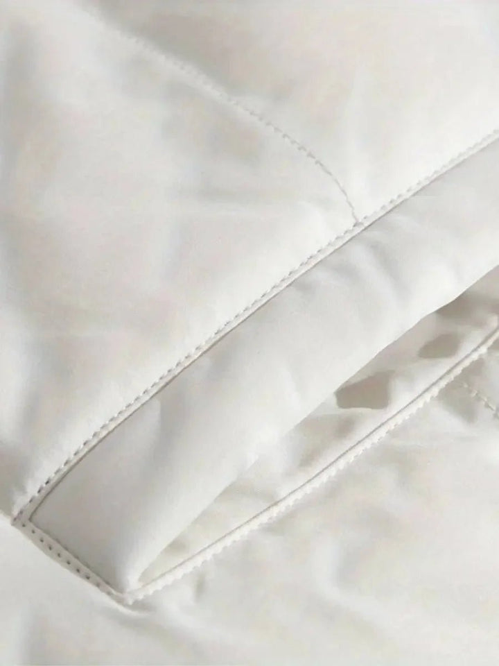 Women's Hooded Fleece-Lined Quilted Ladies Puffer Jacket Coat