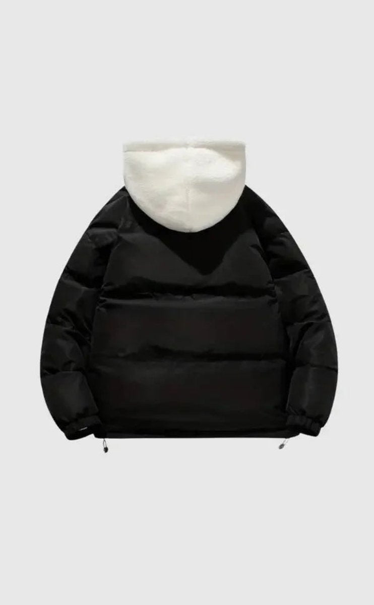 Women's Hooded Fleece-Lined Quilted Ladies Puffer Jacket Coat
