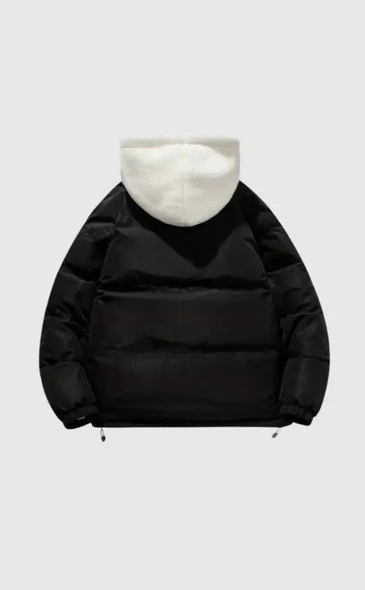 Women's Hooded Fleece-Lined Quilted Ladies Puffer Jacket Coat