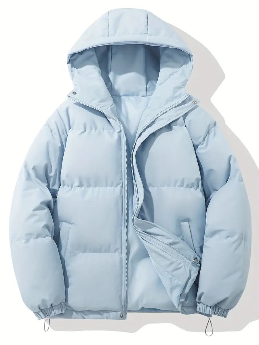 Women's Hooded Quilted Ladies Puffer Jacket Oversized Winter Coat