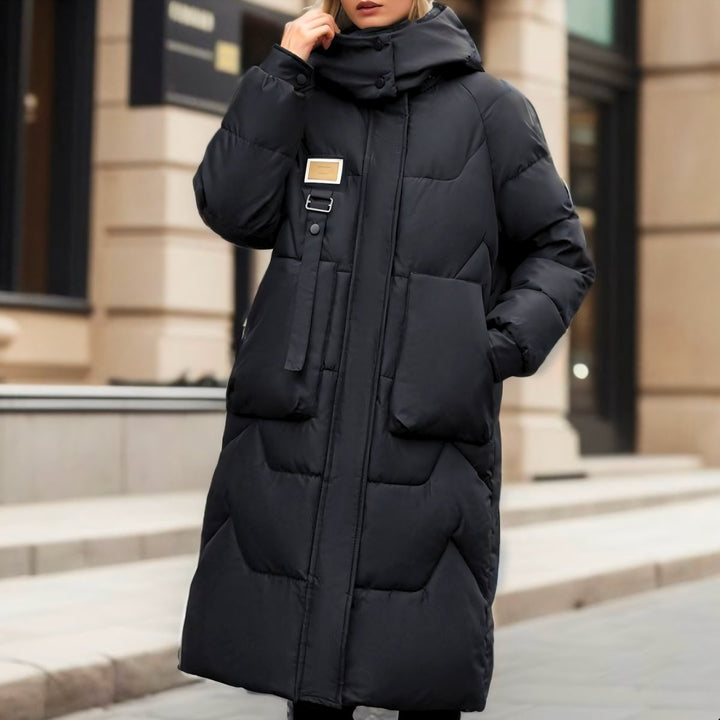 Women's Long Hooded Ladies Puffer Jacket Oversized Winter Coat
