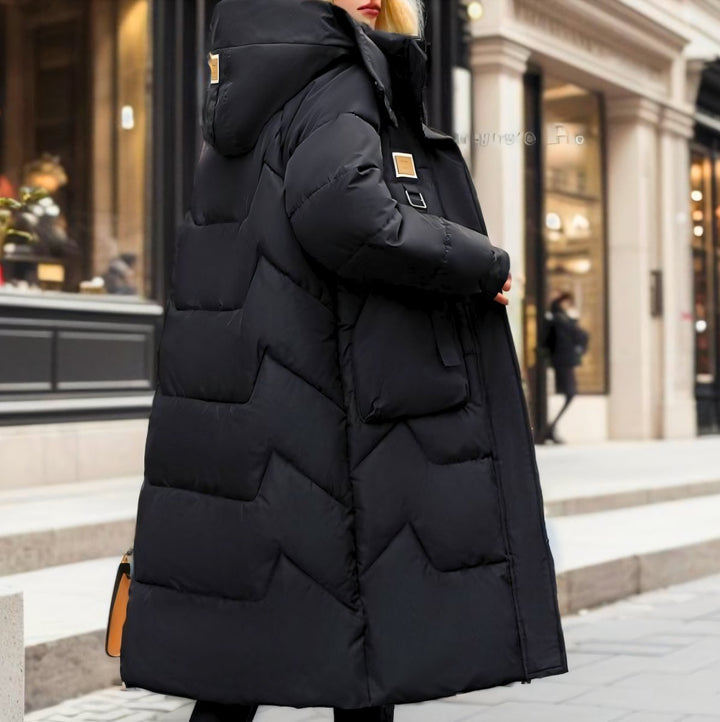Women's Long Hooded Ladies Puffer Jacket Oversized Winter Coat