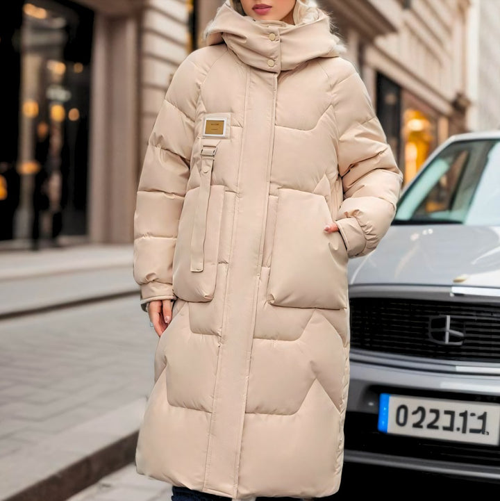 Women's Long Hooded Ladies Puffer Jacket Oversized Winter Coat