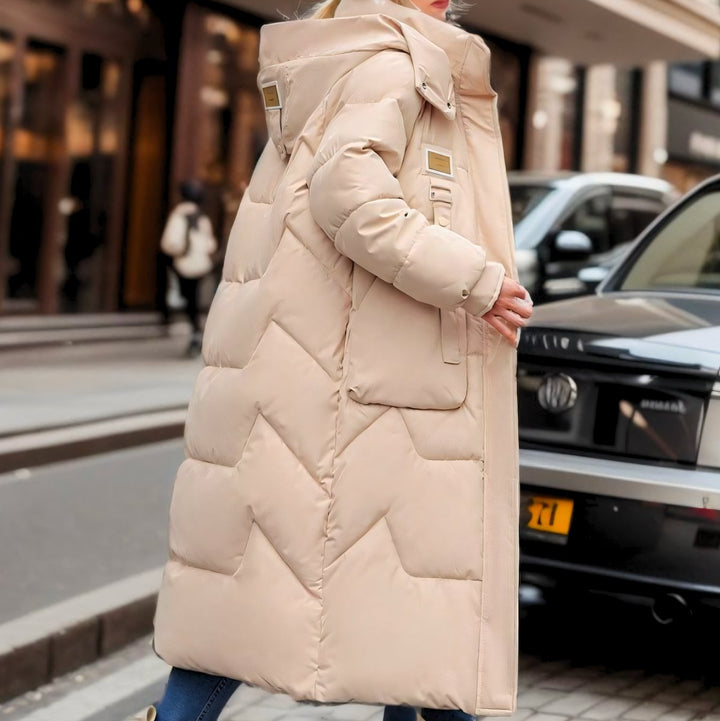 Women's Long Hooded Ladies Puffer Jacket Oversized Winter Coat
