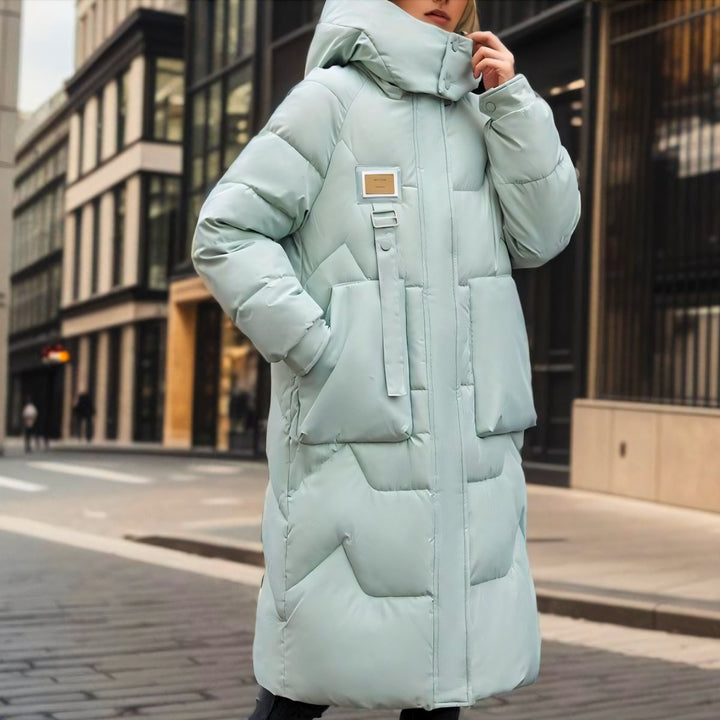 Women's Long Hooded Ladies Puffer Jacket Oversized Winter Coat