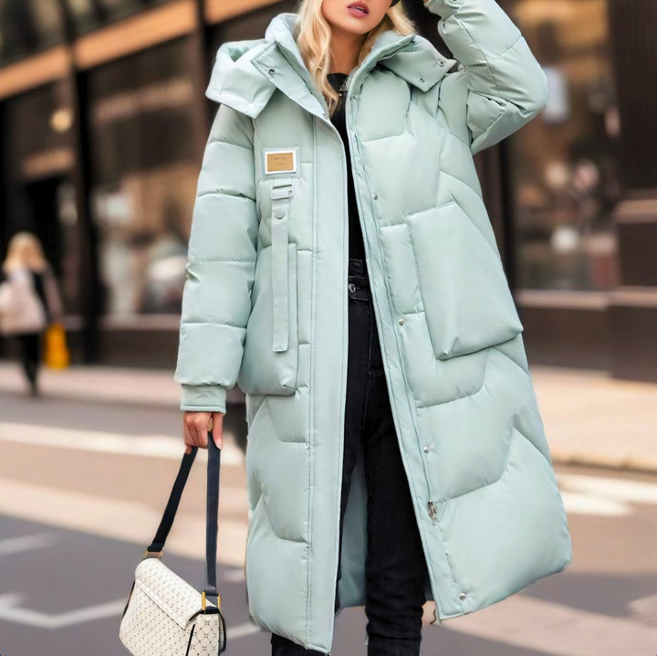 Women's Long Hooded Ladies Puffer Jacket Oversized Winter Coat