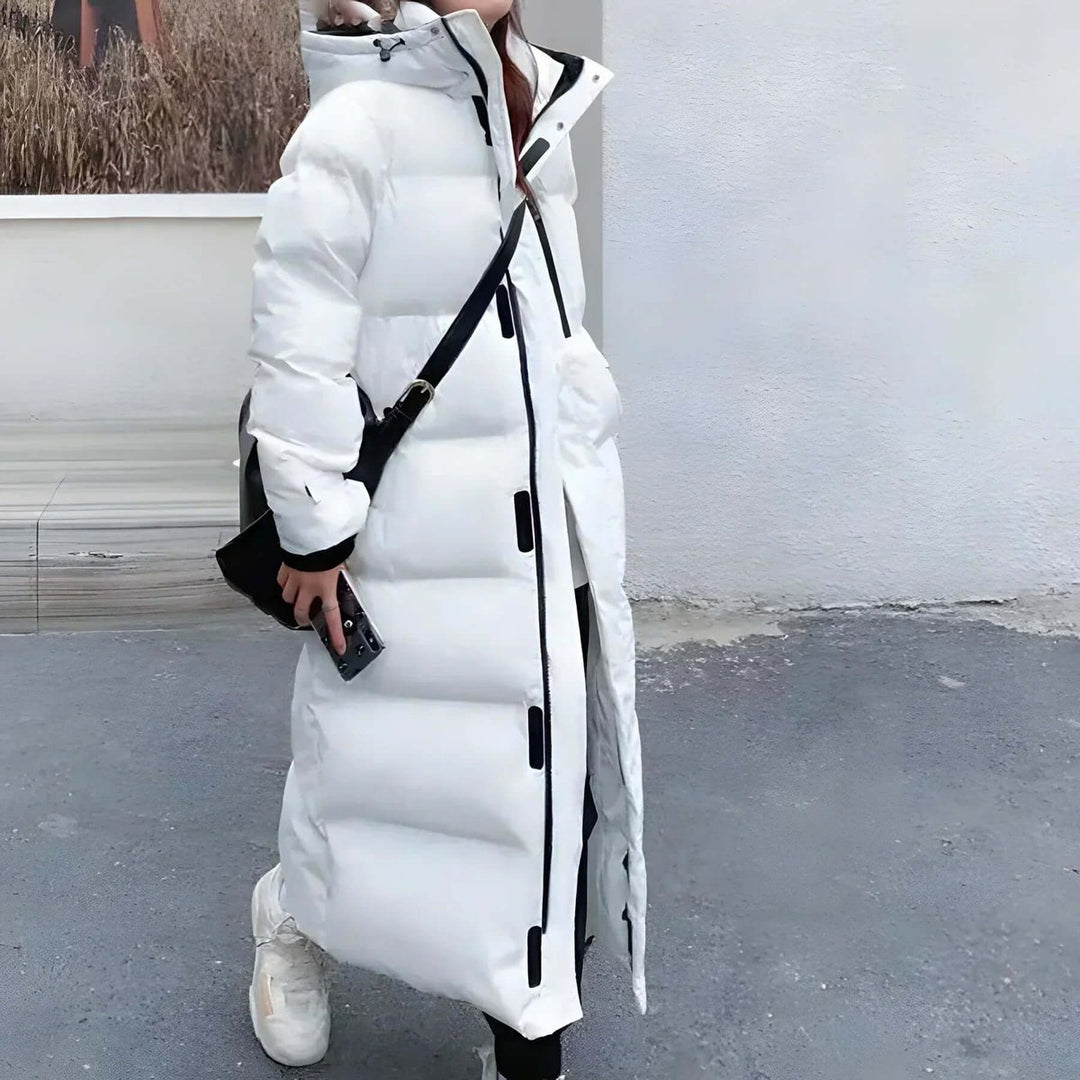 Women's Long Hooded Puffer Coat Oversized Ladies Puffer Jacket