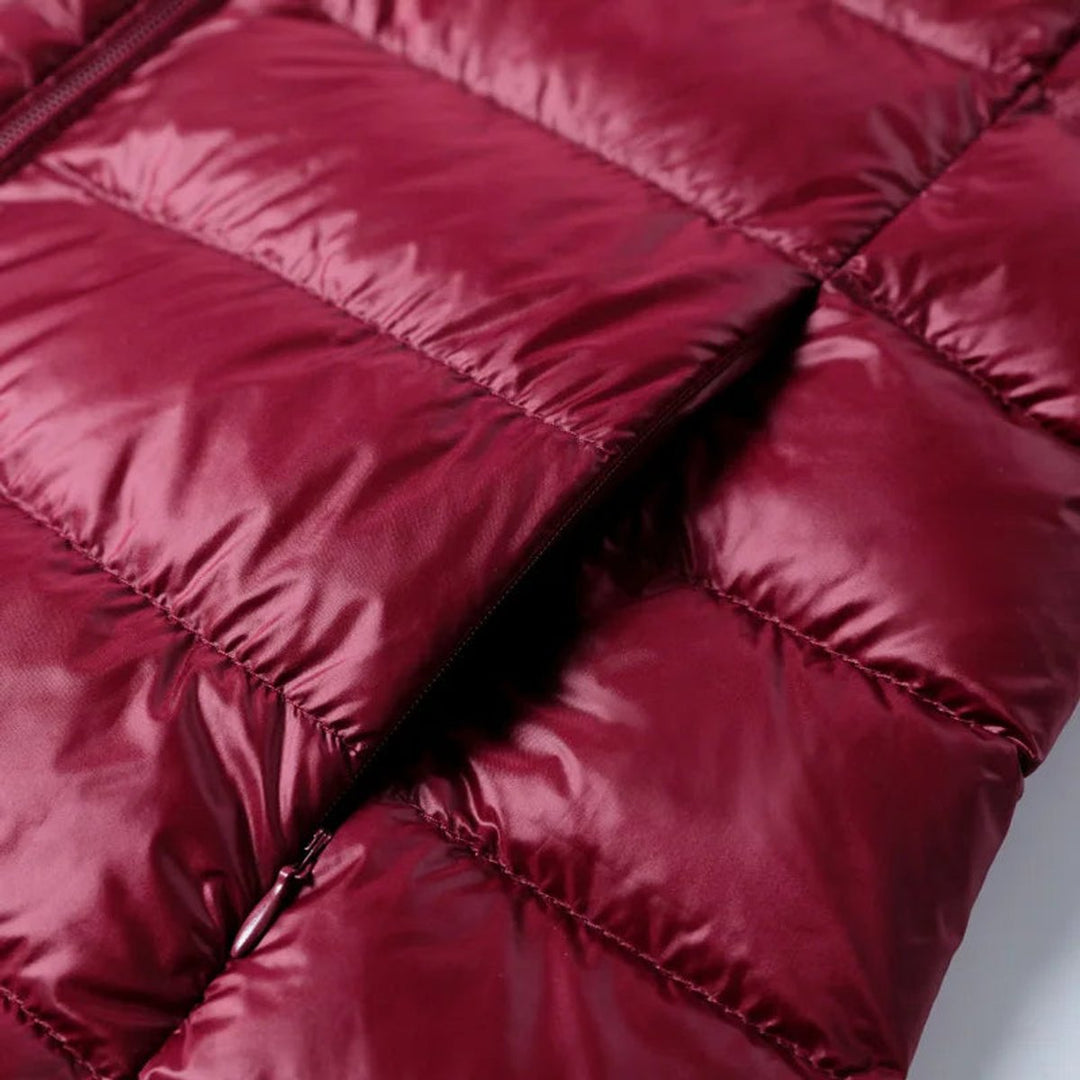 Women's Long Hooded Quilted Ladies Puffer Jacket Coat