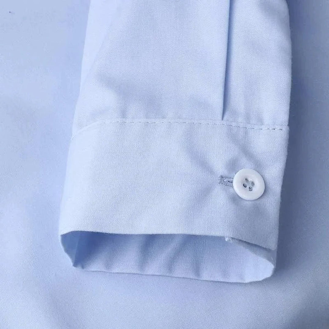 Women's Long-Sleeve Tie-Belt Wrap Blouse