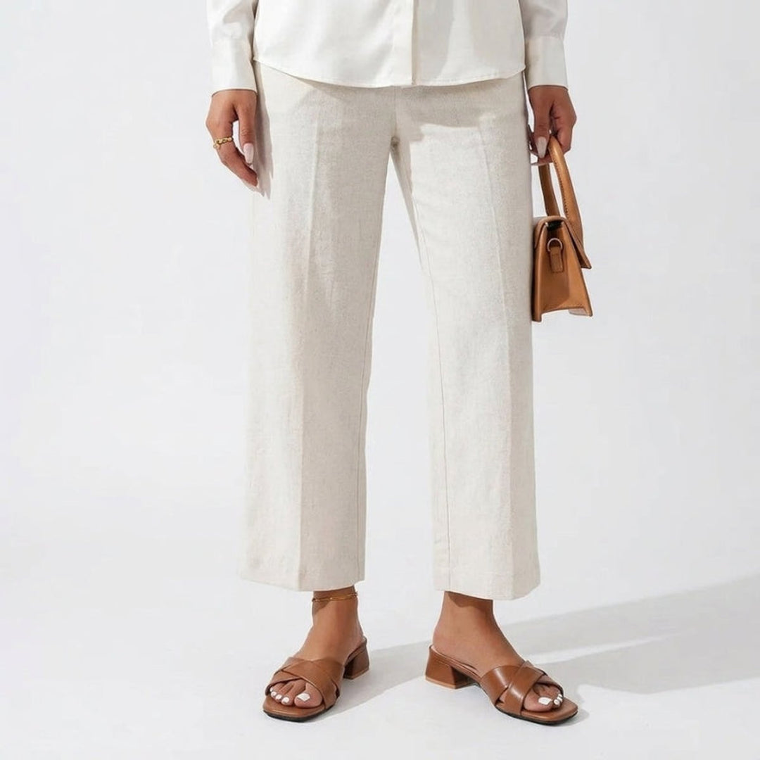 Women's Open-Toe Block-Heel Leather Mule Sandals