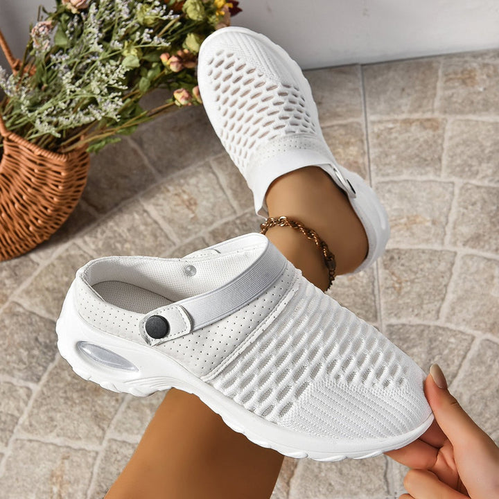Women's Orthopedic Air-Cushion Breathable Mesh Slip-On Trainers