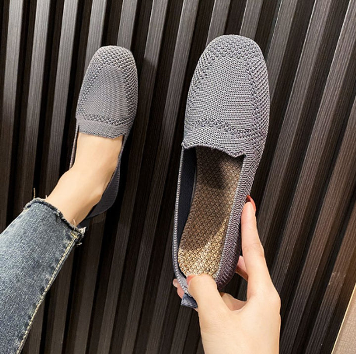Women's Orthopedic Cushioned Slip-On Knit Loafers