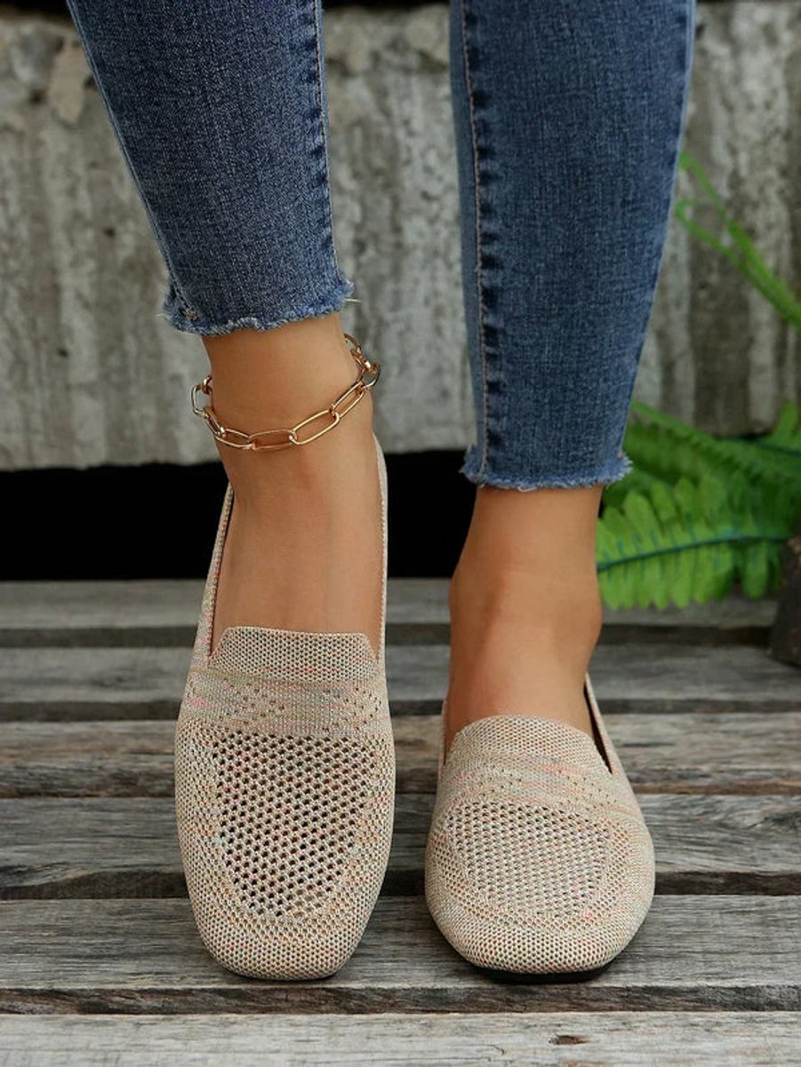 Women's Orthopedic Cushioned Slip-On Knit Loafers