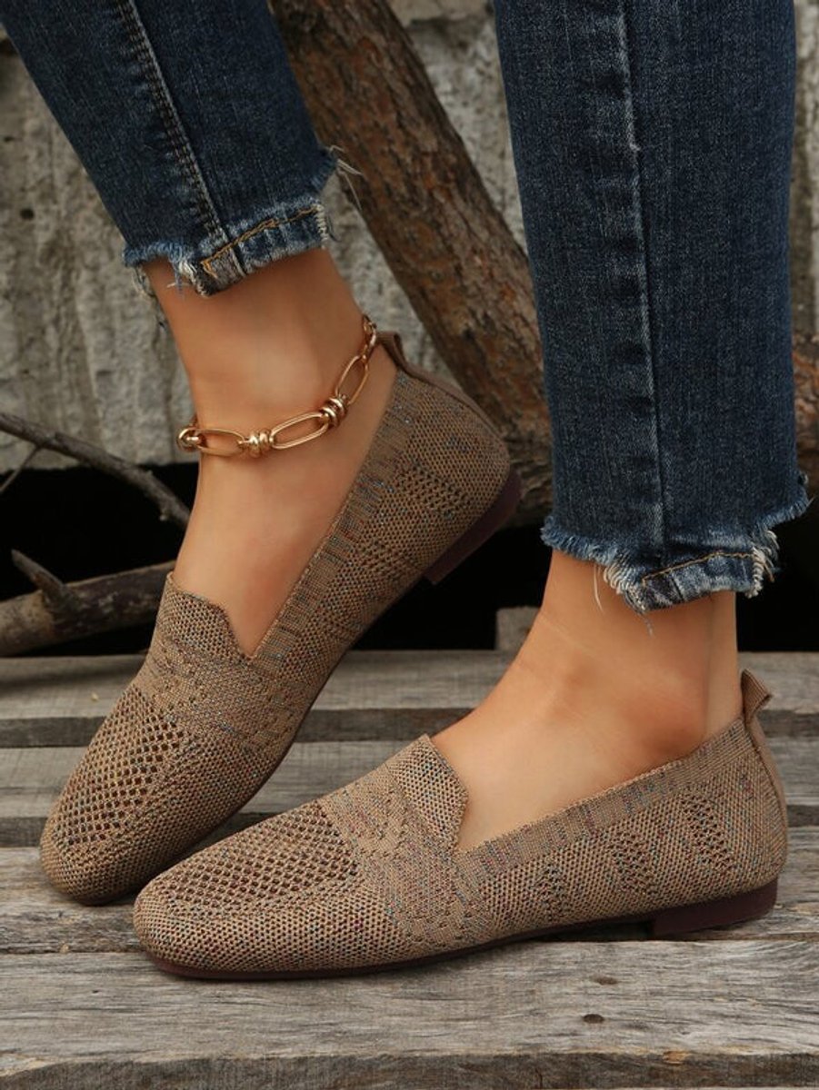 Women's Orthopedic Cushioned Slip-On Knit Loafers
