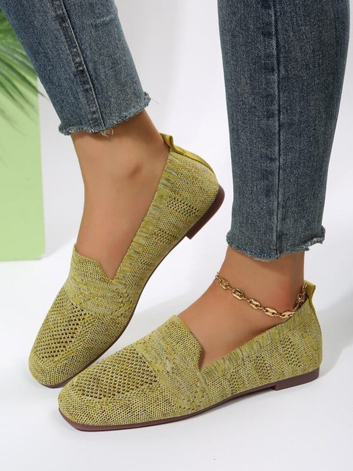 Women's Orthopedic Cushioned Slip-On Knit Loafers