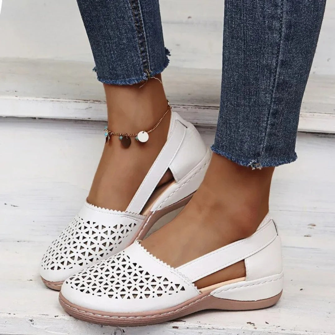 Women's Orthopedic Cutout Slingback Comfort Walking Sandals