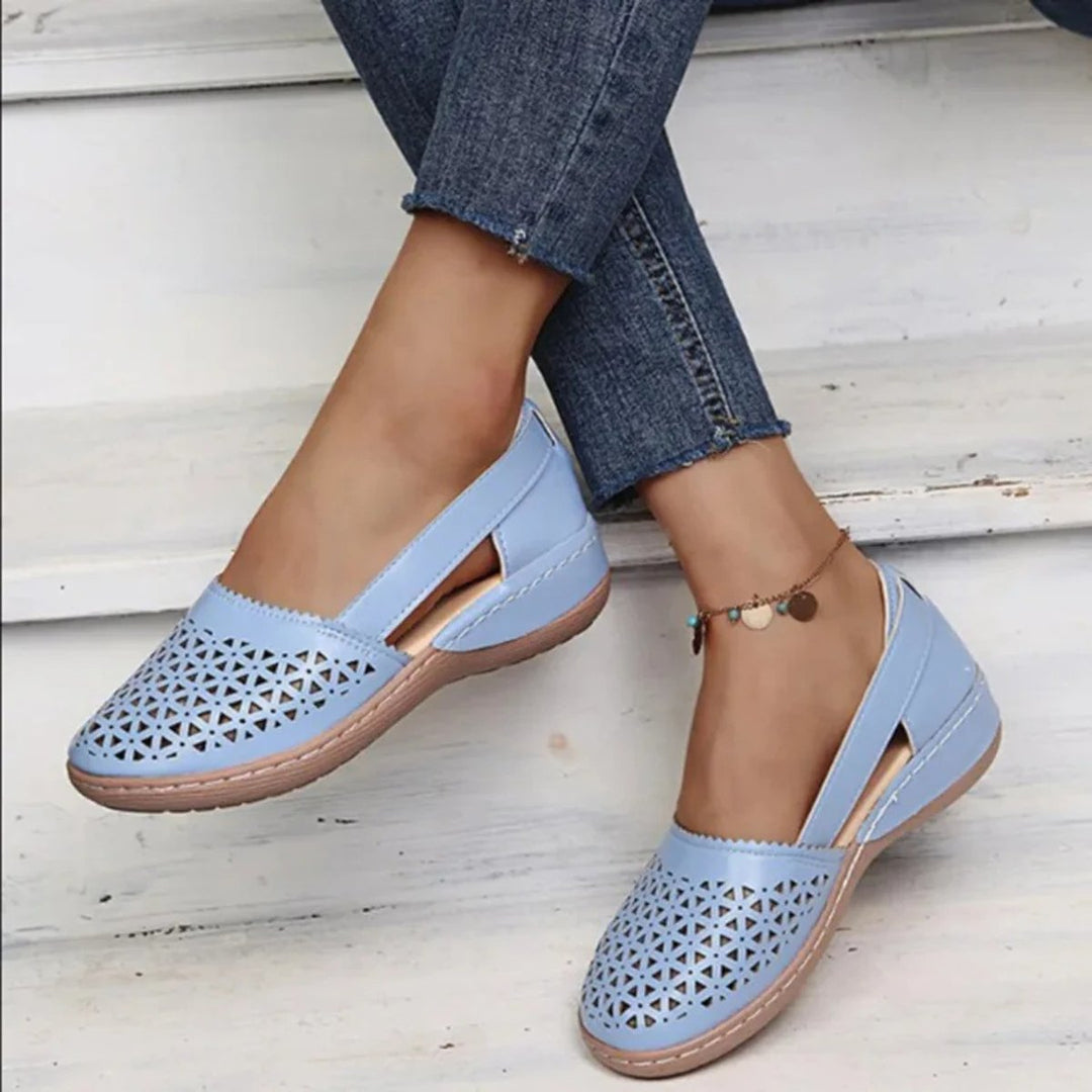 Women's Orthopedic Cutout Slingback Comfort Walking Sandals
