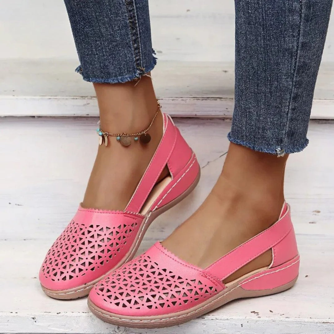 Women's Orthopedic Cutout Slingback Comfort Walking Sandals