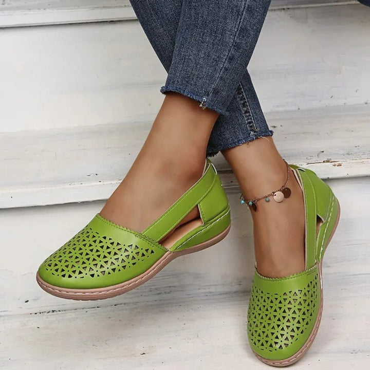 Women's Orthopedic Cutout Slingback Comfort Walking Sandals