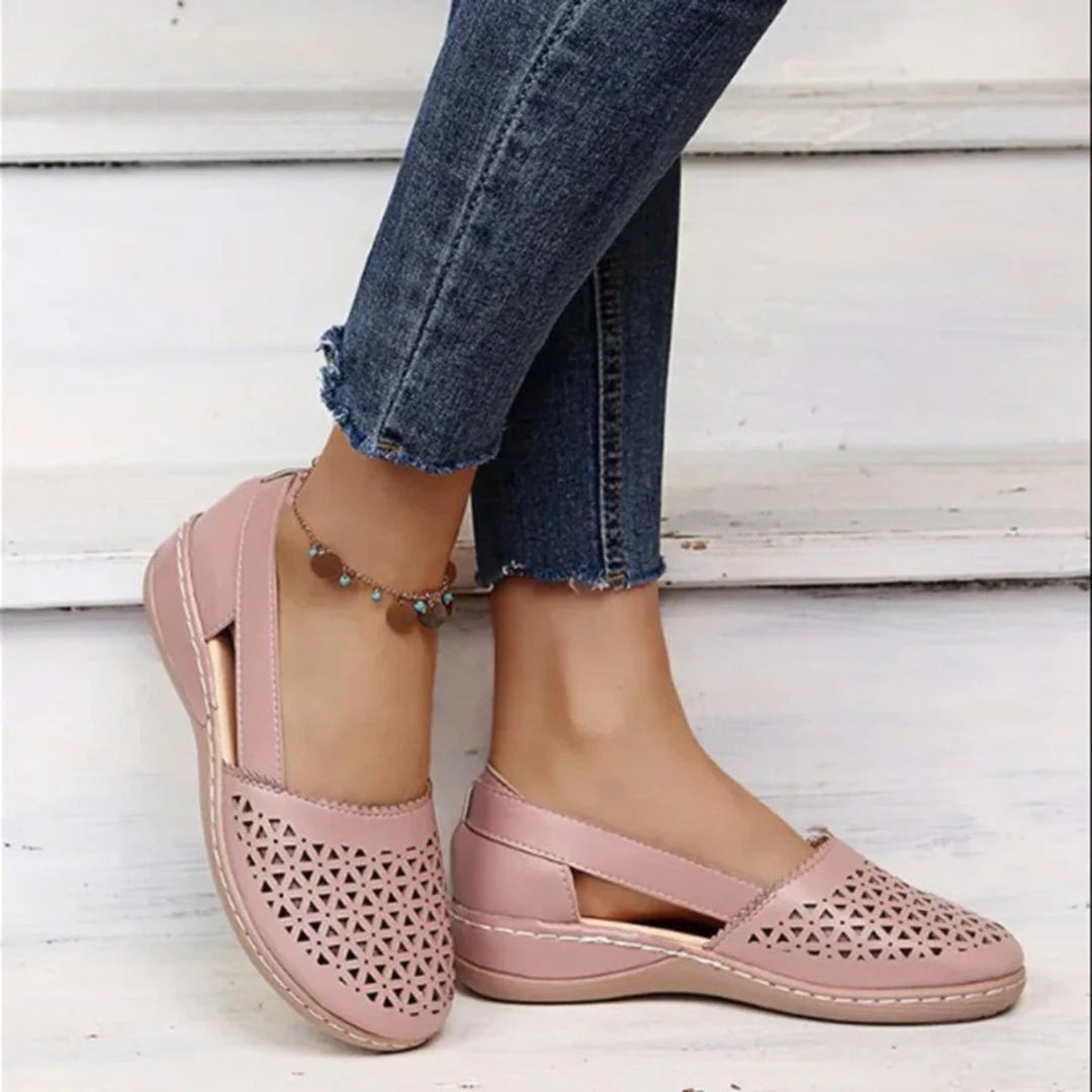 Women's Orthopedic Cutout Slingback Comfort Walking Sandals