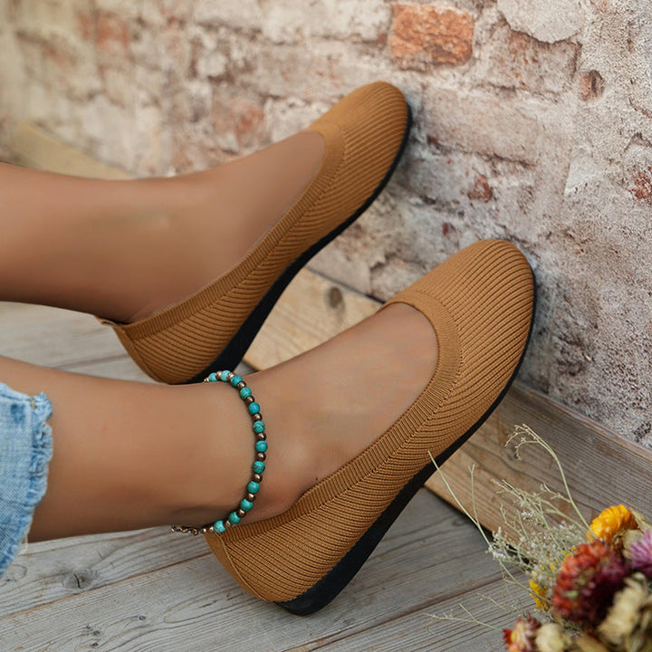 Women's Orthopedic Knit Slip-On Comfort Loafers