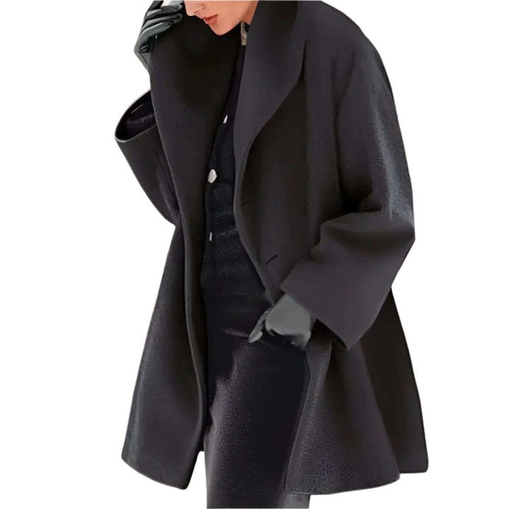 Women's Oversized Wool Coat Elegant Long Trench Coat