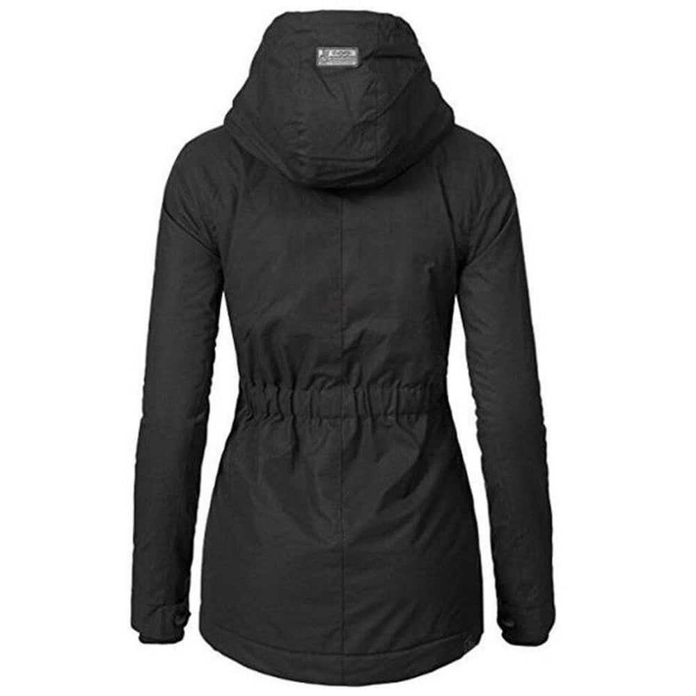 Women's Slim-Fit Hooded Ladies Puffer Jacket Winter Parka Coat