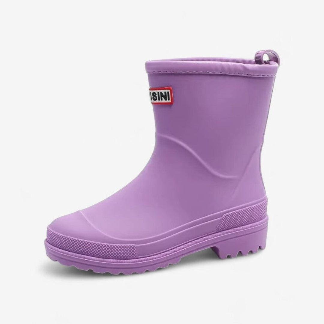 Women's Slip-On Ankle Boots Non-Slip PVC Rain Wellies