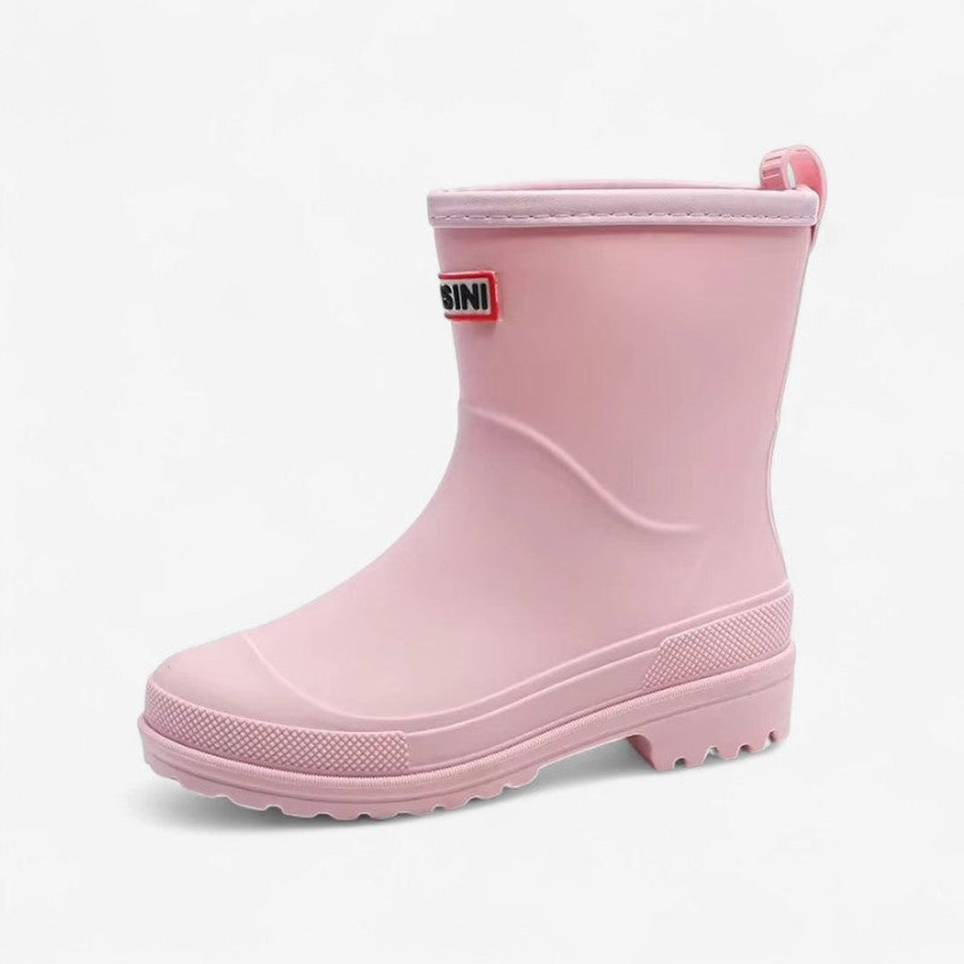Women's Slip-On Ankle Boots Non-Slip PVC Rain Wellies
