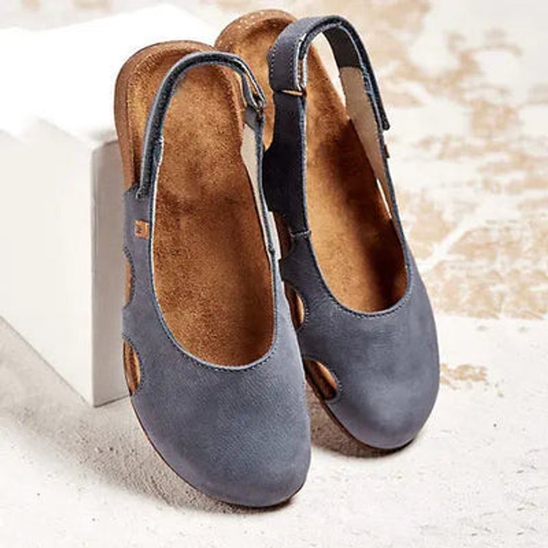 Women's Supportive Slingback Closed-Toe Summer Sandals