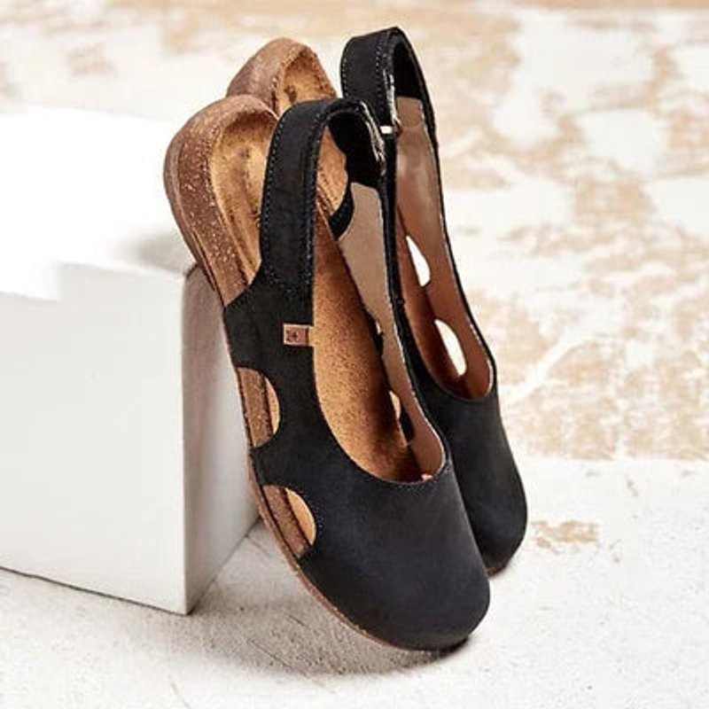 Women's Supportive Slingback Closed-Toe Summer Sandals