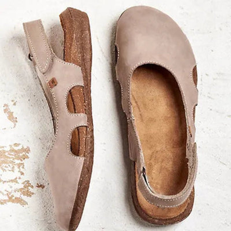 Women's Supportive Slingback Closed-Toe Summer Sandals