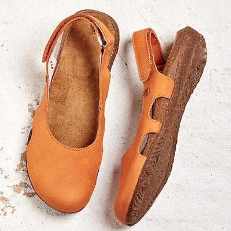 Women's Supportive Slingback Closed-Toe Summer Sandals