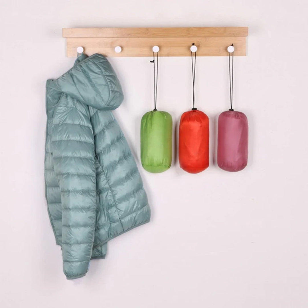 Women's Ultralight Hooded Foldable Ladies Puffer Jacket