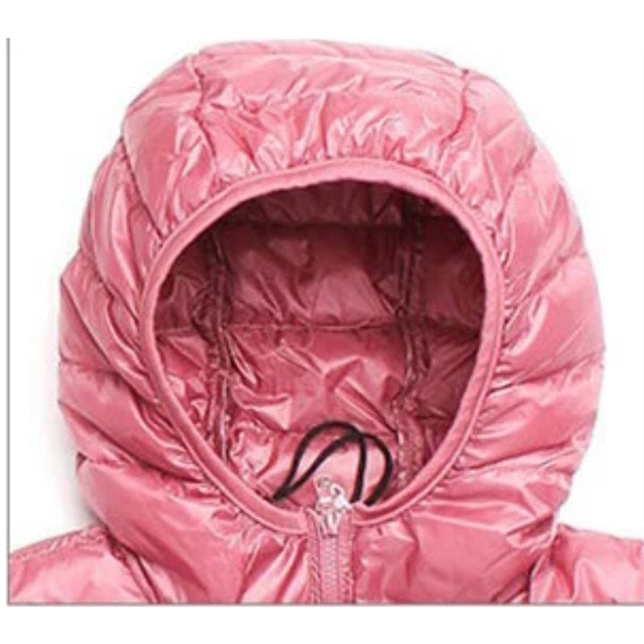 Women's Ultralight Hooded Foldable Ladies Puffer Jacket