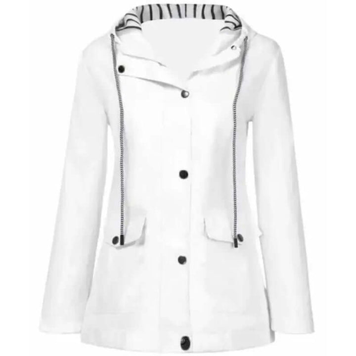 Women's Waterproof Hooded Windproof Outdoor Rain Coat
