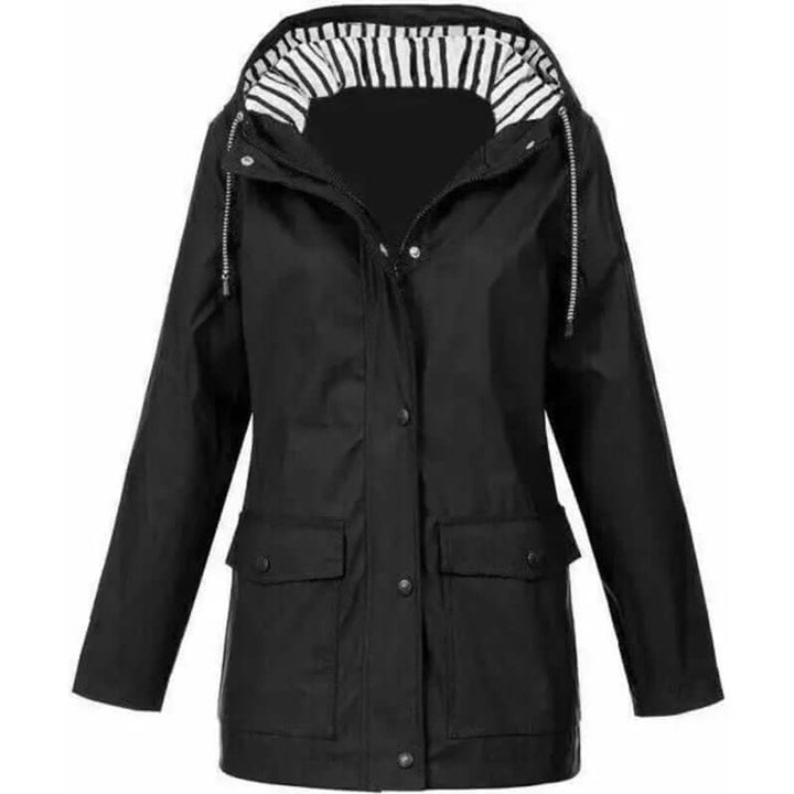 Women's Waterproof Hooded Windproof Outdoor Rain Coat