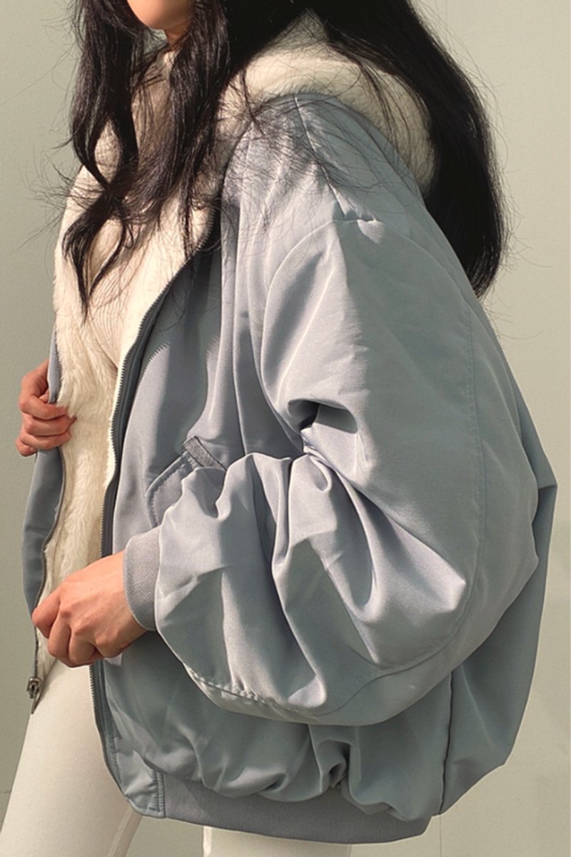 Women's Wool Blend Trench Coat Double Button Winter Overcoat